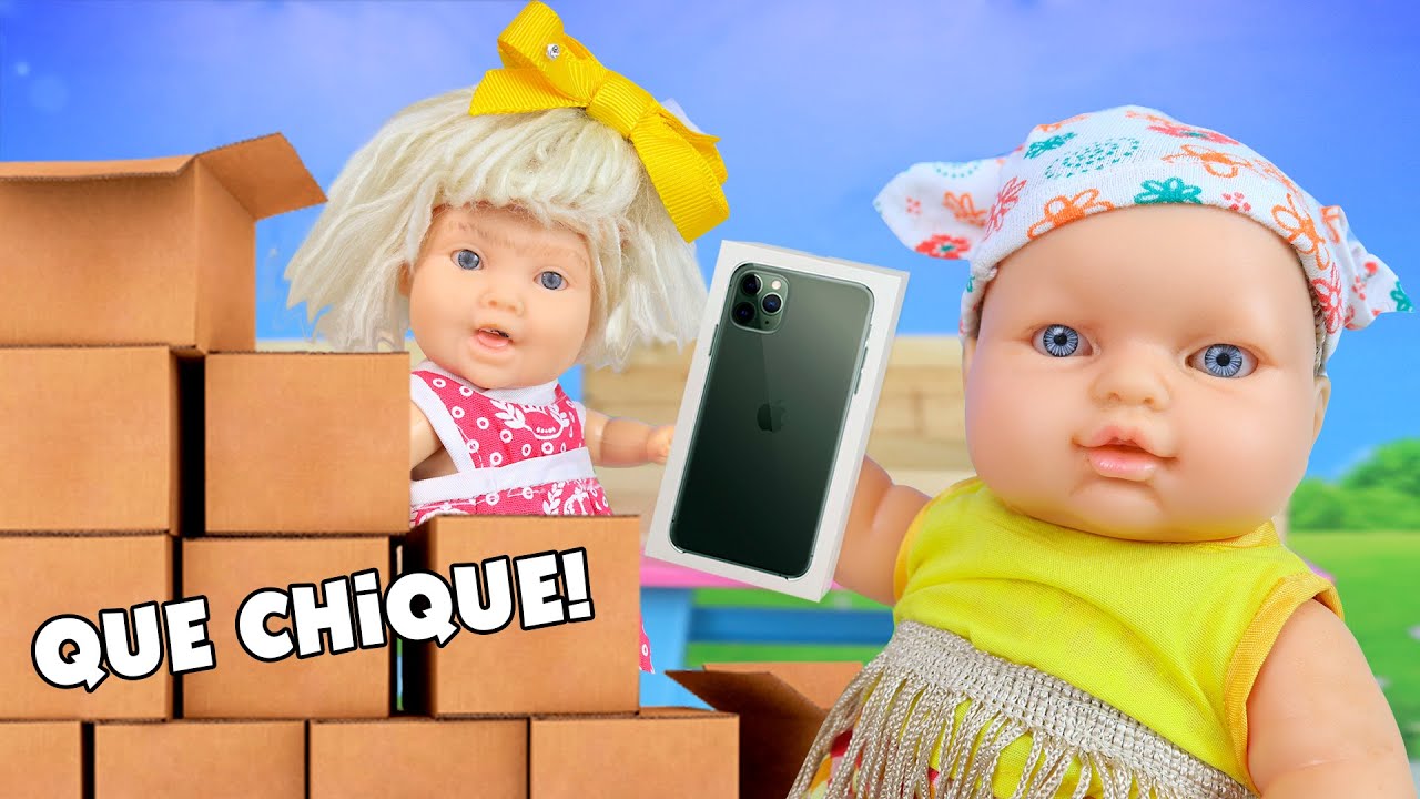 MAINHA GANHOU UM IPHONE NOS RECEBIDOS DA XEROLENE 2!! - Lilly Doll