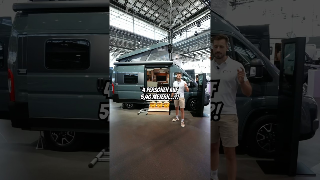 4 Personen auf 5,40 Metern! Hymer Ayers Rock 🚀 