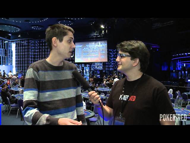 Pokerstars and Monte Carlo® Casino EPT Grand Final  Día 1A entrevista a Pablo Fernández