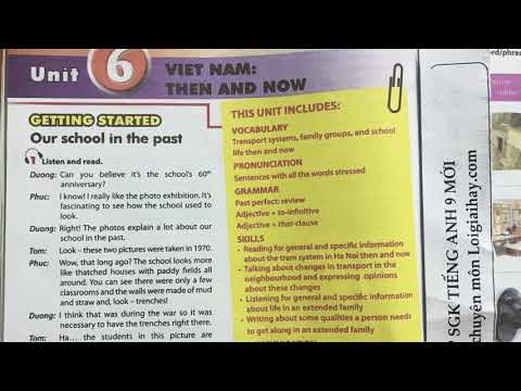 Video Getting Started Unit 6 trang 60 SGK tiếng Anh 9 mới - youtube