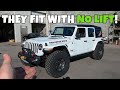 Jeep Wrangler JL 37" Nitto Trail Grapplers & Teraflex Nomad Wheels - Stock Height No Lift Ecodiesel