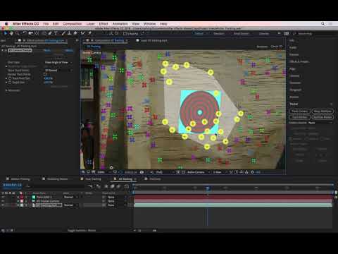 After Effects Motion Tracking: 3D Camera Tracker