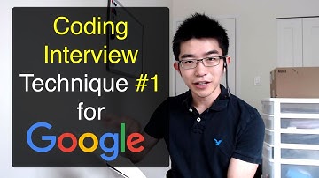 Problem Solving Technique #1 for Coding Interviews with Google, Amazon, Microsoft, Facebook, etc.