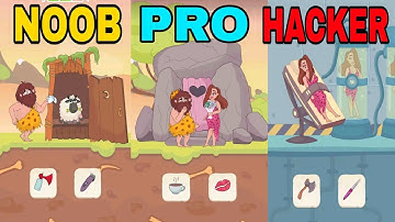 NOOB vs PRO vs HACKER ||COMICS BOB|| (FORT)All Levels Gameplay Android,ios (Level  4 - 5)