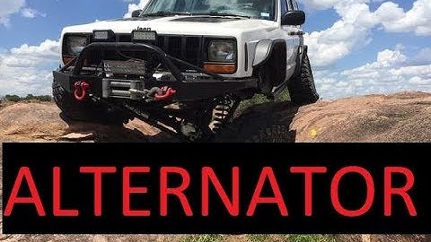 Time saving tips: How to change the alternator on a 1999 4.0L straight six Jeep Cherokee