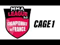 Mma league  championnats de france de mma