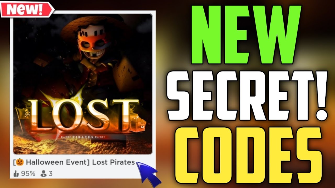 Lost Pirates Codes – Roblox October 2023 - Tunnelgist