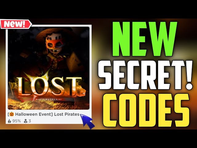 NEW* ALL WORKING CODES FOR LOST PIRATES! ROBLOX LOST PIRATES CODES! 