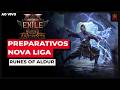 Ao Vivo - Teste de Nivelamento de Monk para Path of Exile 2 Patch 0.5 com @manoimp