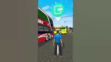 Brand New Scania QUAD Axle Double-decker Bus Mod For Bus Simulator Indonesia #bus #shortfeed #free