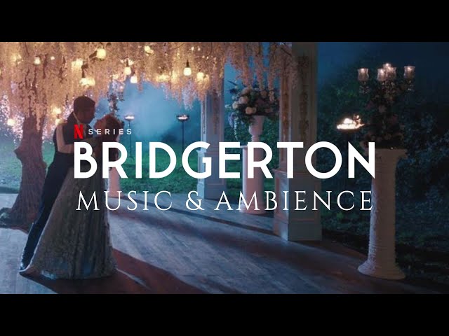 Bridgerton: Music & Rain Ambience | Study, Relax & Sleep (1 HOUR) class=