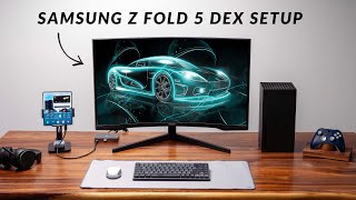 Samsung Galaxy Z Fold 5: The Ultimate Dex Setup!