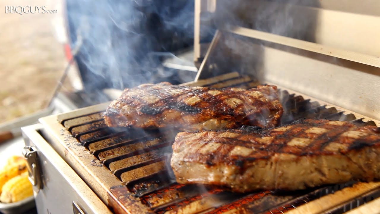 How does an infrared gas grill work?