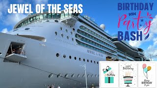 Cruise Birthday Bash on Jewel of the Seas – Balloon Drop Highlights