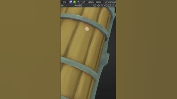 Making Fantasy Pixelated Game Assets Day 3 Chest #shorts #gamedev #lowpoly #3dcoat  #blender