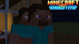 Herobrine scares Steve (Minecraft Animation) Sub Español y English