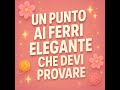 Un Punto ai Ferri Elegante che Devi Provare! 🧶Punto a Giorno Facile e Veloce!!!