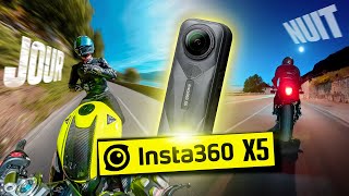 La caméra ULTIME pour les vidéos MOTO ! - Insta360 X5
