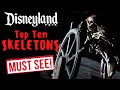 Top 10 Disneyland SKELETONS You MUST See PLUS Every Skeleton in Pirates PLUS So Many Skeleton Puns