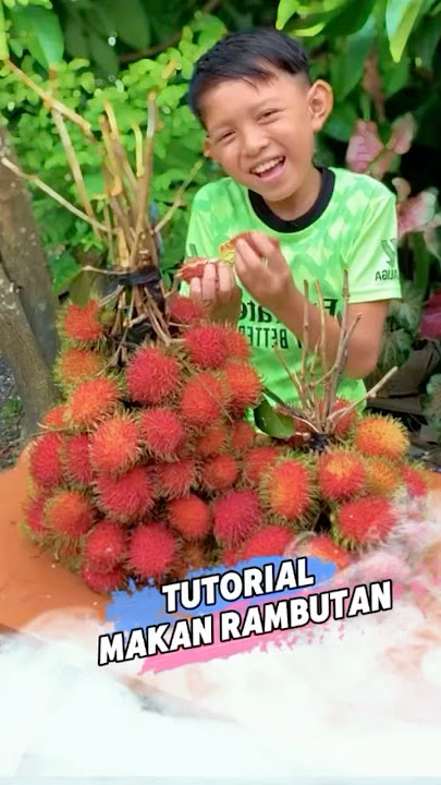 TUTORIAL MAKAN RAMBUTAN‼️🤣#hafizarsyad13 #komedi #funny #lucu #ngakak #kocak #durian #mukbang
