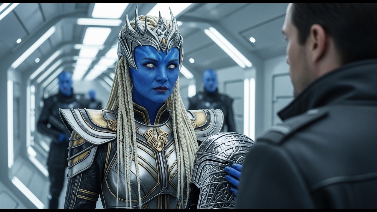 The Alien Royal Guard Removed Her Helmet — “You Saved Me Once” | HFY Sci-Fi Story