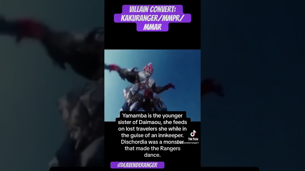 Villain convert: Kakuranger : MMPR / MMAR 