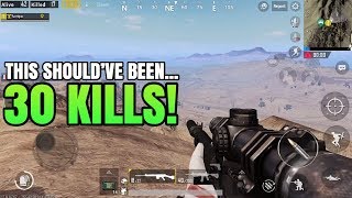 Omg 29 Solo Kills In 1 Game 30 Kills Challenge In Pubg Mobile - fpp solo vs squad pubg mobile