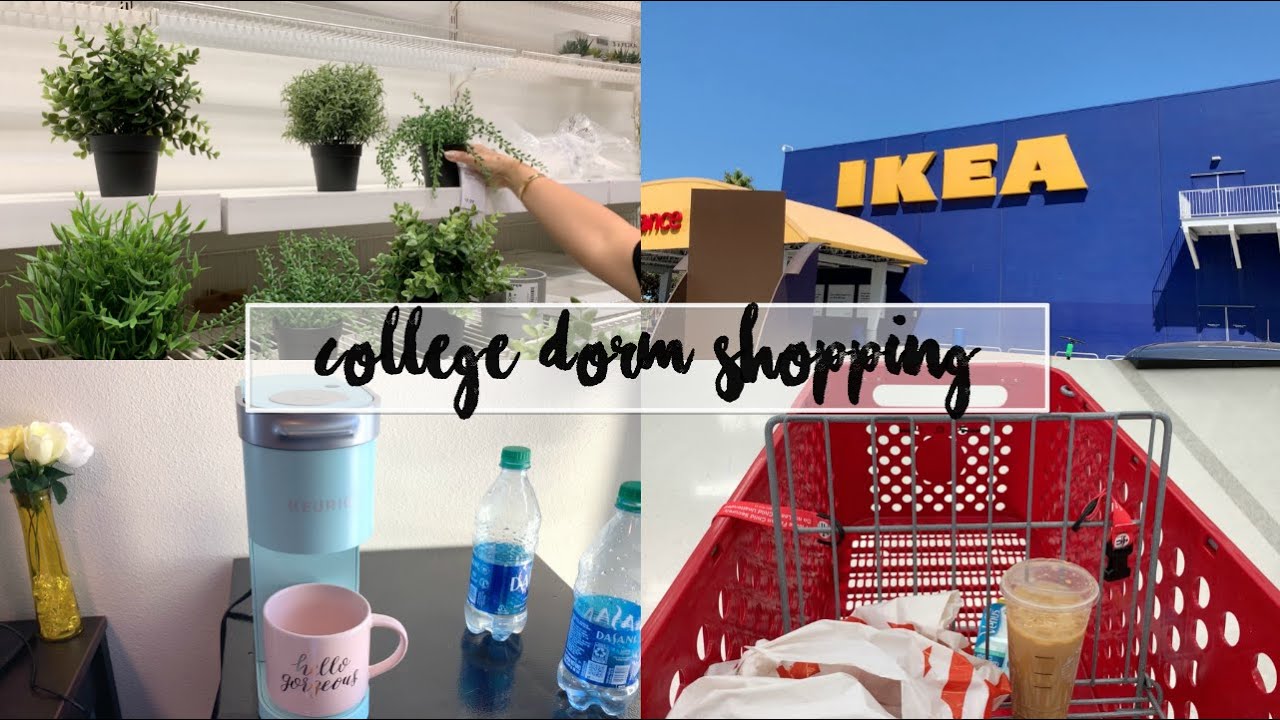 COLLEGE Dorm Shopping & Haul 2019 YouTube