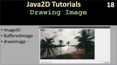 ImageDraw | Drawing an Image | Java2D Tutorial #18