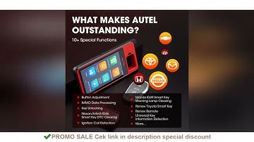 Autel MaxiIM KM100 Key Programming Tool Lifetime Free IMMO Immobilizer Key FOB Programmer Updates PK