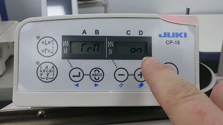 DDL-8700 auto cut function on CP-18 panel
