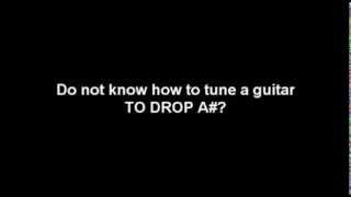 DROP A# Tuning (guitar tuner) - sound quality