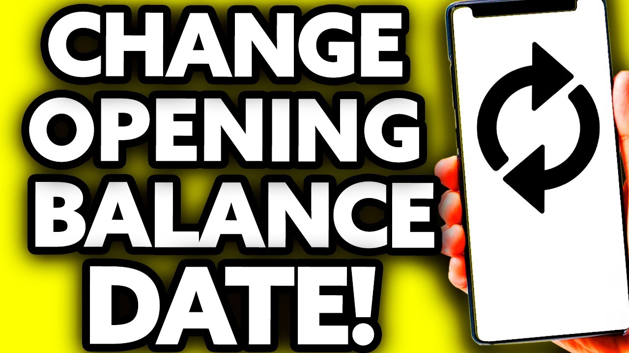 How To Change Ledger Opening Balance Date In Tally YouTube