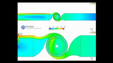 [ANSYS CFX] Turbine (Computational fluid dynamics, CFD)