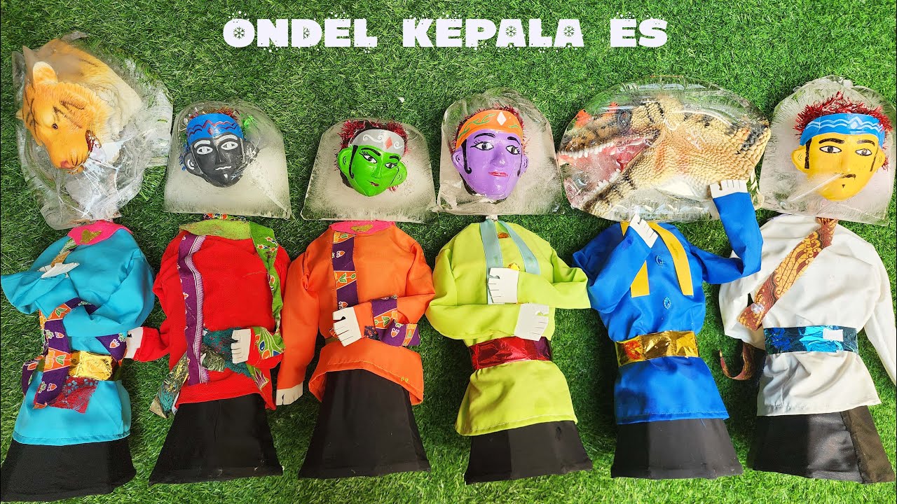 Yuk Temukan Kepala Ondel Ondel di Dalam ES Batu Beku, Pecahkan Es Dengan Palu Ondel  294