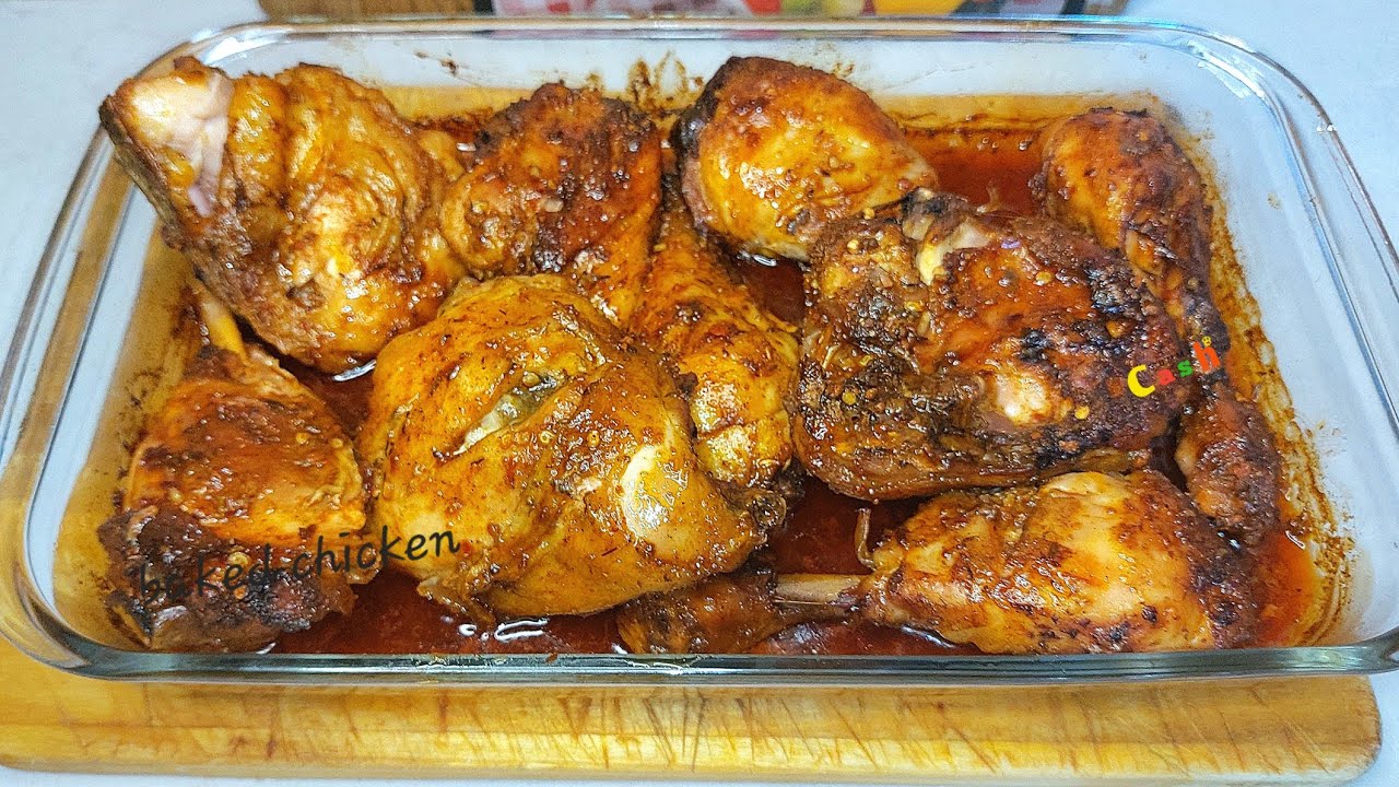 how to make oven baked chicken 5 star oven baked chicken thighs YouTube
