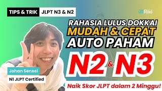 GARA-GARA TRIK INI, AKHIRNYA BISA LULUS DOKKAI N3! 🤯Lulusan N1 bocorin rahasia bikin skor melejit! 🚀