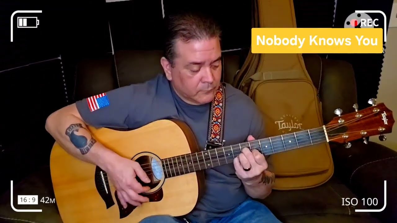 Nobody Knows You acoustic cover