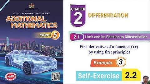 Self Exercise 2.2 - AddMath Form 5 Chapter 2