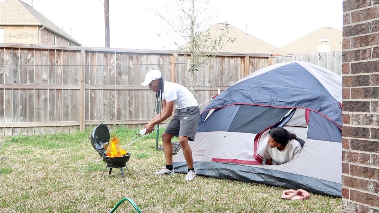 WE WENT CAMPING FOR THE FIRST TIME