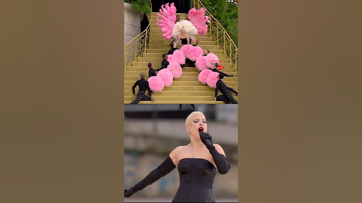 Lady Gaga's Performance Paris 2024 Olympics Opening Ceremony