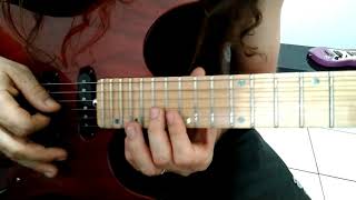 AULA de GUITARRA #10 SOLO Sigo o Leão - Diego Fernandes