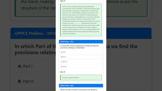 Constitutional Provisions Articles 5-11