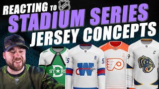 NHL Stadium Series Jersey Concepts!