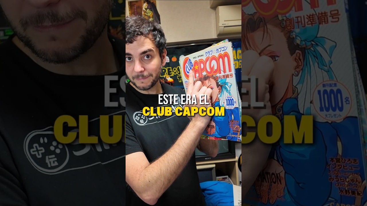 CAPCOM tenía un CLUB y así era 🥺