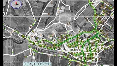 Life Safety Model Simulation - 1959 Malpasset Dam Failure 10 kms to 11 kms downstream of the dam