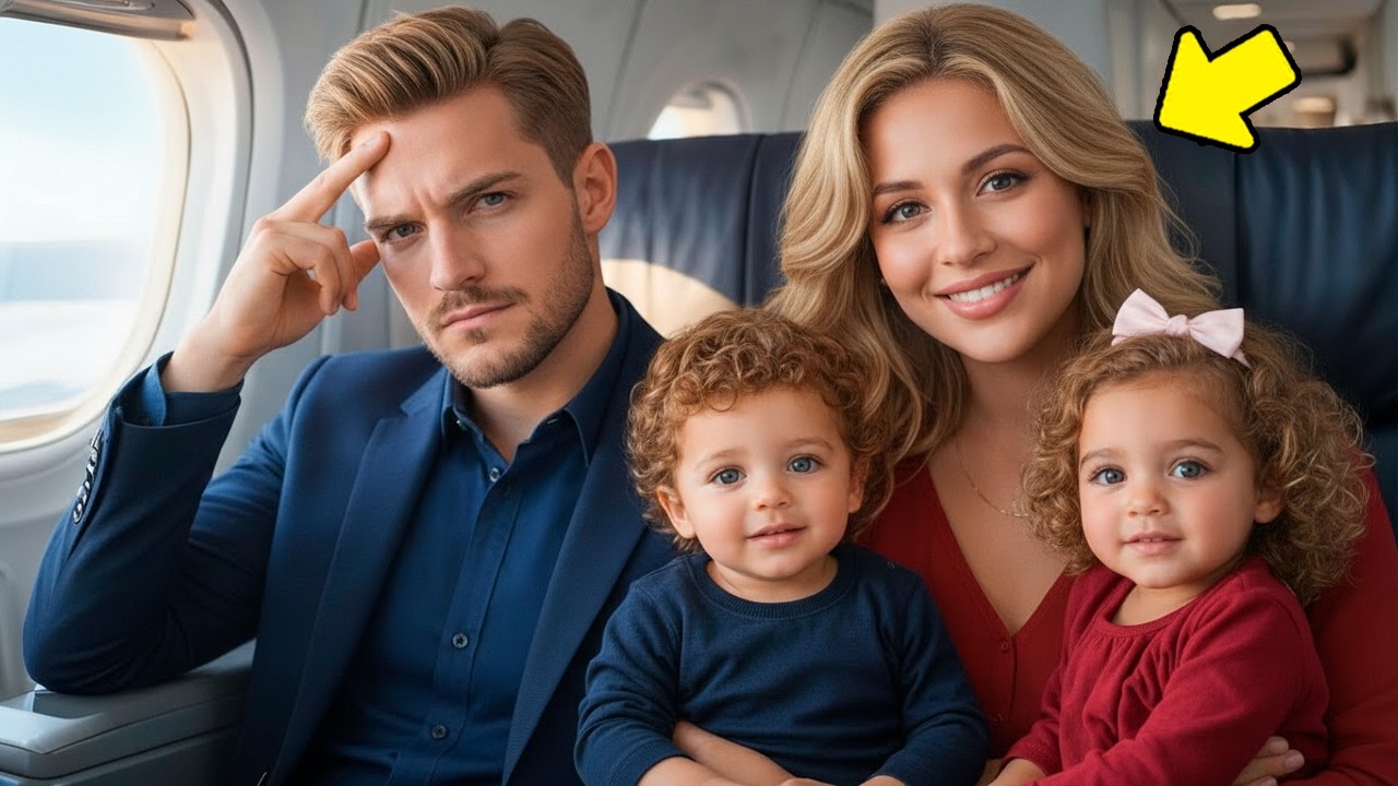 Rozwiedziony milioner wszedł do samolotu zły… Dopóki nie ujrzał byłej żony z bliźniakami…