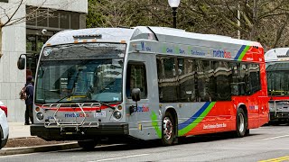 WMATA 2025 Nova Bus LFSe+ 1044 on Route C11 Ride