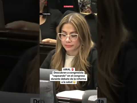 Descubren a congresista