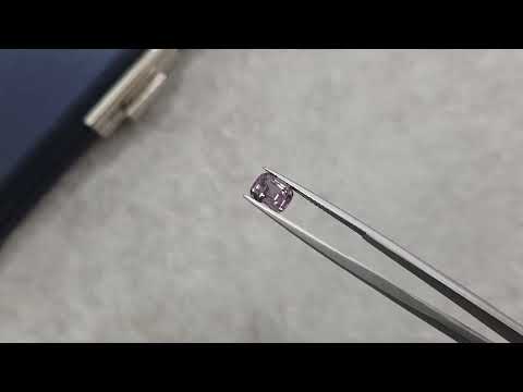 Burmese purple spinel in cushion cut 1.53 ct Video  № 2